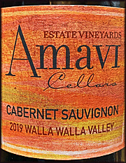 Amavi 2019 Estate Cabernet Sauvignon