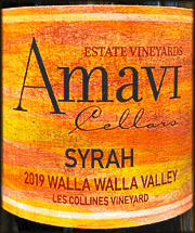 Amavi 2019 Les Collines Syrah