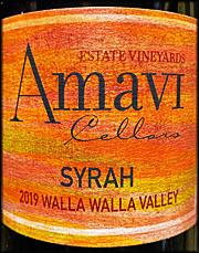 Amavi 2019 Walla Walla Syrah