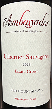 Ambassador 2023 Estate Grown Cabernet Sauvignon