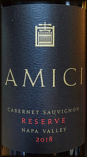 Amici 2018 Reserve Cabernet Sauvignon