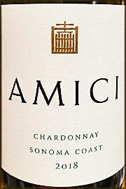 Amici 2018 Sonoma Coast Chardonnay