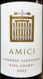 Amici 2023 Napa County Cabernet Sauvignon
