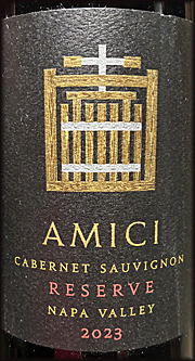 Amici 2023 Reserve Cabernet Sauvignon