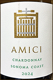 Amici 2024 Sonoma Coast Chardonnay