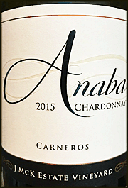 Anaba 2015 J McK Estate Vineyard Chardonnay