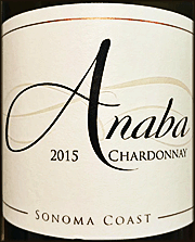 Anaba 2015 Sonoma Coast Chardonnay