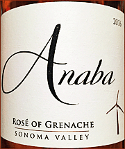 Anaba 2016 Rose of Grenache