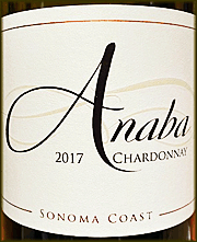 Anaba 2017 Sonoma Coast Chardonnay