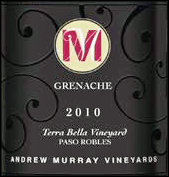 Andrew Murray 2010 Terra Bella Grenache