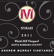 Andrew Murray 2011 Watch Hill Syrah