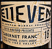 Andrew Murray 2018 E11even Cabernet Franc