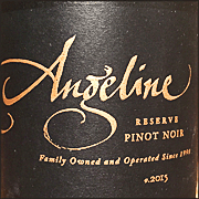 Angeline 2015 Reserve Pinot Noir