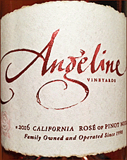 Angeline 2016 Rose of Pinot Noir