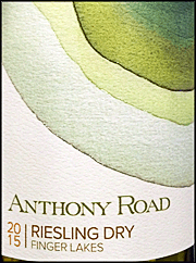 Anthony Road 2015 Dry Riesling