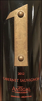 Antigal 2012 Uno Cabernet Sauvignon