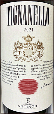 Antinori 2021 Tignanello