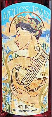 Apollo's Praise 2025 Dry Rose of Cabernet Franc