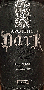 Apothic 2014 Dark