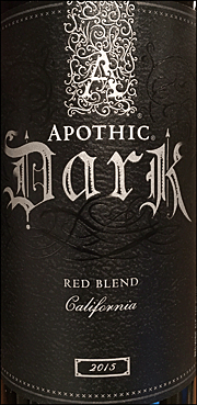 Apothic 2015 Dark