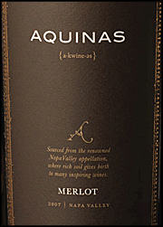 Aquinas 2007 Merlot