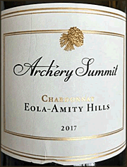 Archery Summit 2017 Chardonnay