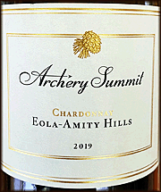 Archery Summit 2019 Eola-Amity Hills Chardonnay