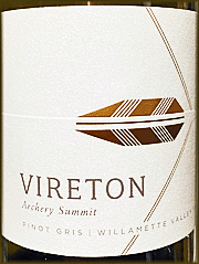 Archery Summit 2022 Vireton Pinot Gris