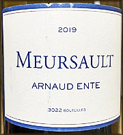 Arnaud Ente 2019 Meursault