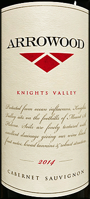 Arrowood 2014 Knights Valley Cabernet Sauvignon