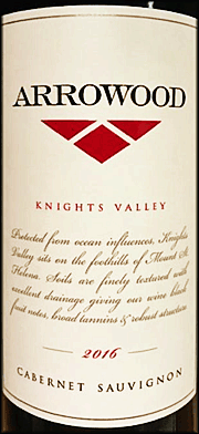 Arrowood 2016 Knights Valley Cabernet Sauvignon