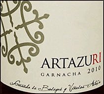 2010 Artazuri Garnacha