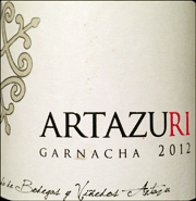 Artazuri 2012 Garnacha