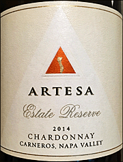 Artesa 2014 Estate Reserve Chardonnay