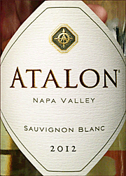 Atalon 2012 Sauvignon Blanc