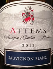 Attems 2012 Sauvignon Blanc