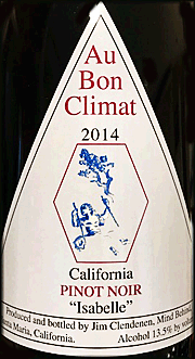 Au Bon Climat 2014 Isabelle Pinot Noir