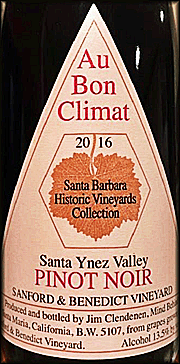 Au Bon Climat 2016 Sanford & Benedict Pinot Noir