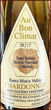 Au Bon Climat 2017 Bien Nacido Vineyard Chardonnay