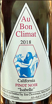 Au Bon Climat 2018 Isabelle Pinot Noir