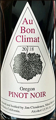 Au Bon Climat 2018 Oregon Pinot Noir