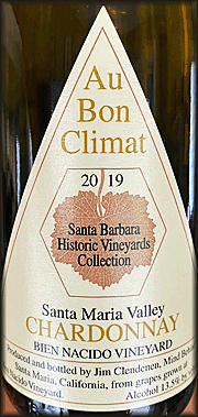 Au Bon Climat 2019 Bien Nacido Chardonnay