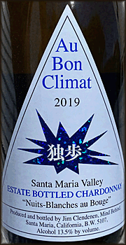 Au Bon Climat 2019 Nuits-Blanches au Bouge Chardonnay