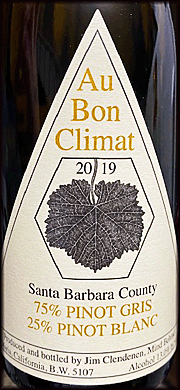 Au Bon Climat 2019 Pinot Gris & Pinot Blanc