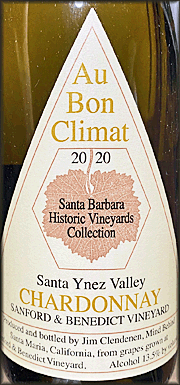 Au Bon Climat 2020 Sanford & Benedict Chardonnay