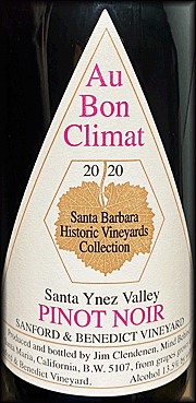 Au Bon Climat 2020 Sanford & Benedict Pinot Noir