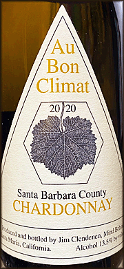 Au Bon Climat 2020 Santa Barbara Country Chardonnay