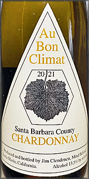 Au Bon Climat 2021 Santa Barbara Country Chardonnay