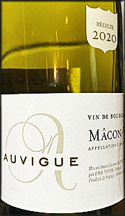 Auvigue 2020 Macon Villages Chardonnay