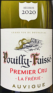 Auvigue 2020 Pouilly-Fuisse La Frerie